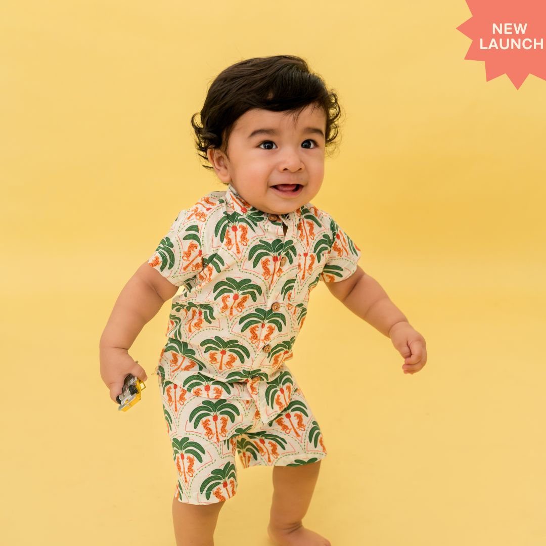 Urban Wild - Mulmul Cotton Coord Set