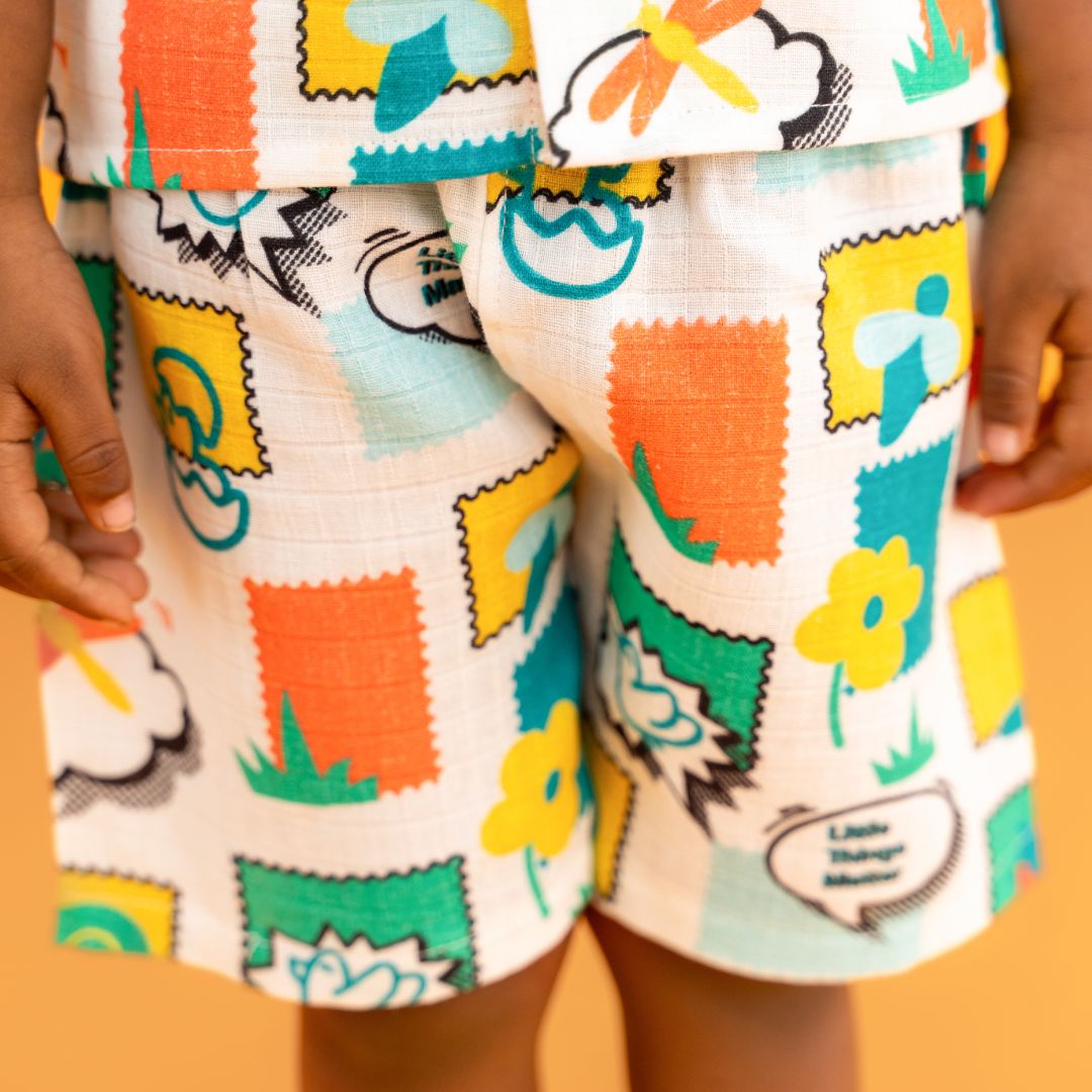 Toucan Punch - Muslin Jabla and Shorts for Babies and Toddlers