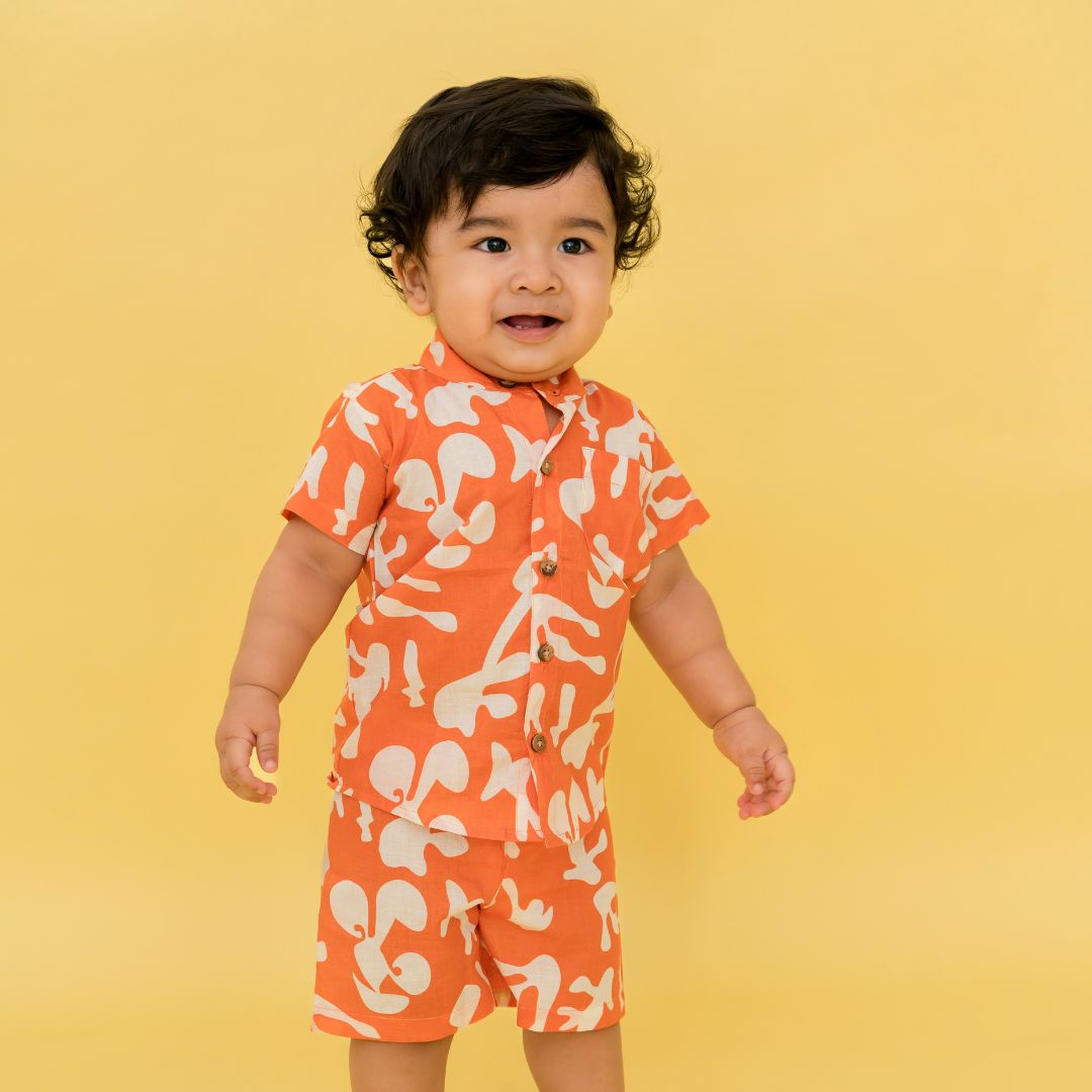 Urban Wild - Mulmul Cotton Coord Set