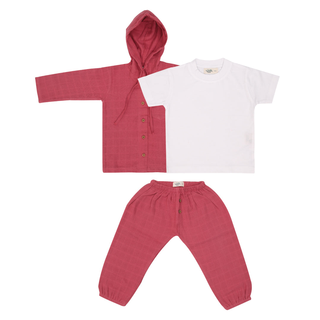 Babies Love Stitch 3 Piece Hoodie sets