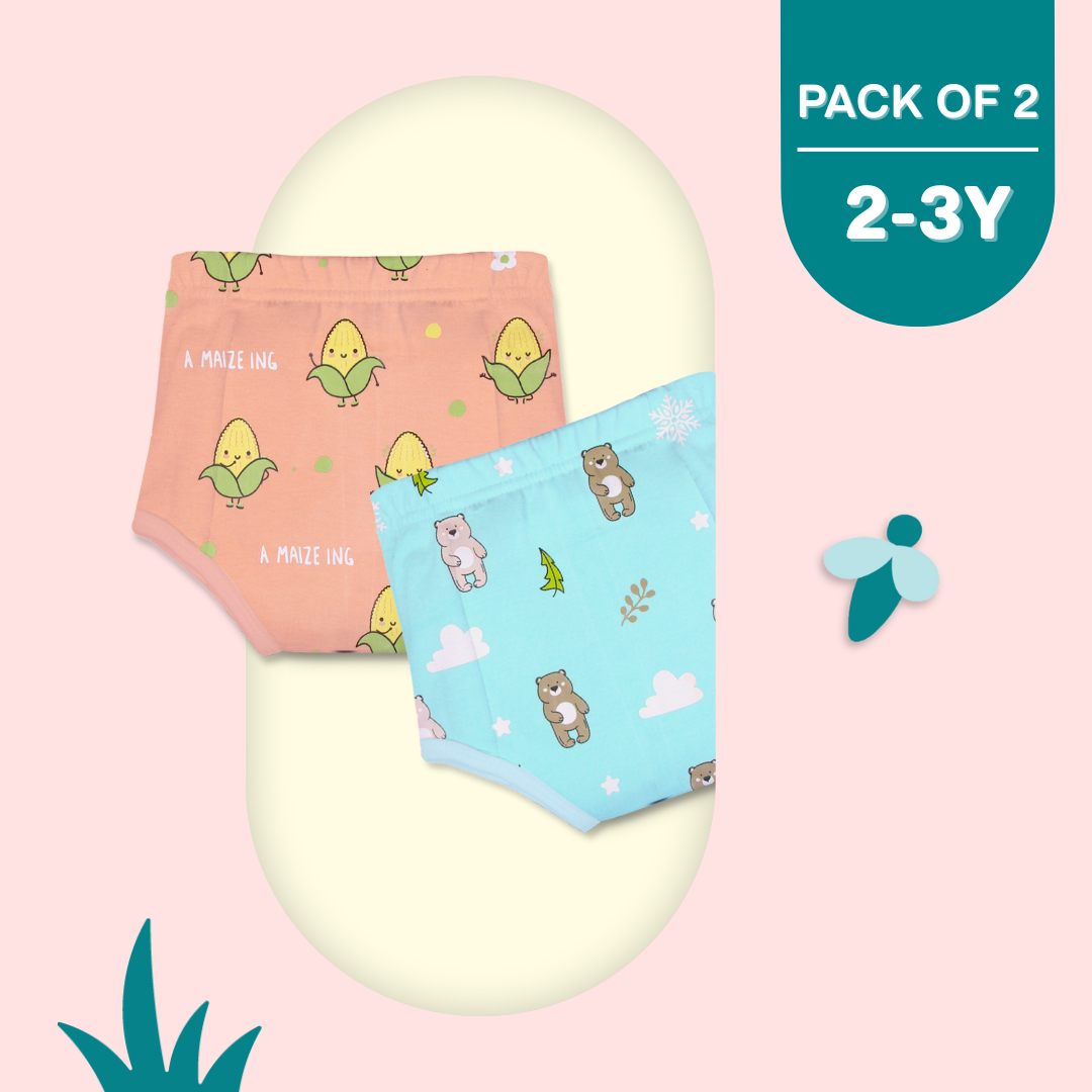 2-3 Years (Pack of 2) - Ultra Undies - Baby Padded Underwear