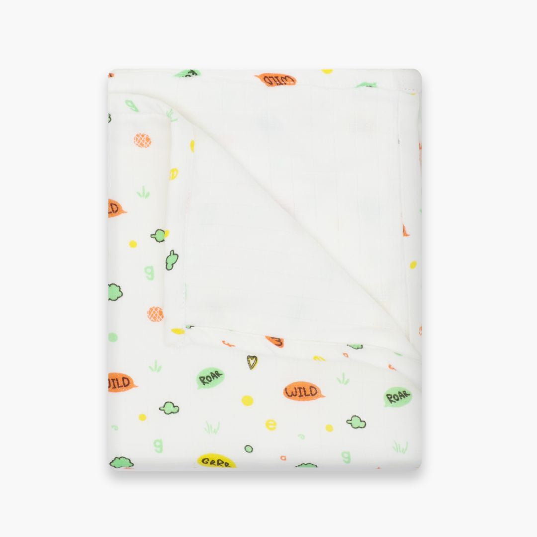 Sea Shell - Muslin 3 layer Blankets for babies