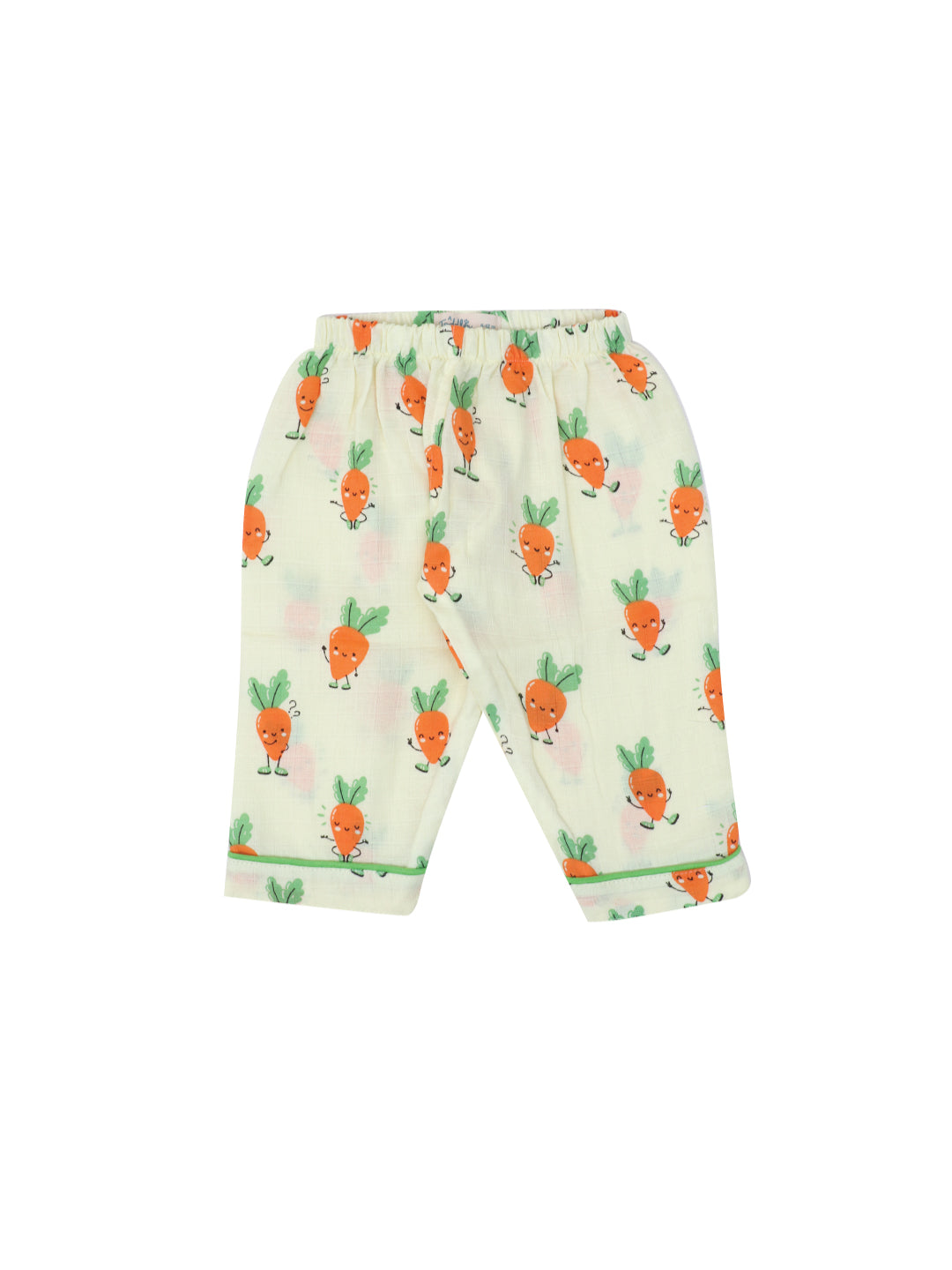 Wild Carrots (Pack of 2) - Muslin Full Sleeve Sleep Suit for babies and kids (Unisex)