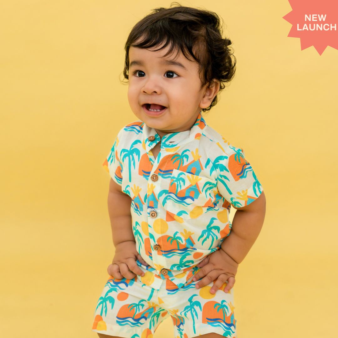 Urban Wild - Mulmul Cotton Coord Set