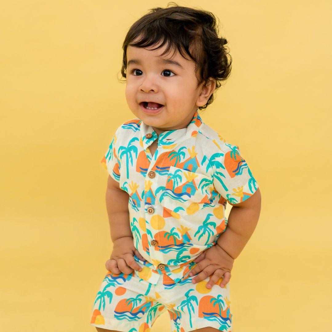 Urban Wild - Mulmul Cotton Coord Set