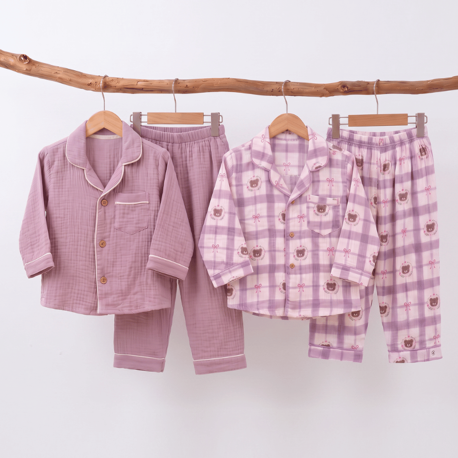 Lemonade Days - Crinkled Muslin Sleepsuit Pack of 2