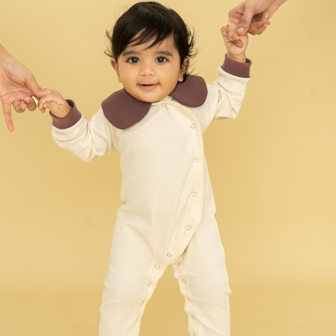 Cookie & Cream - Ribbed Modal Bodysuit