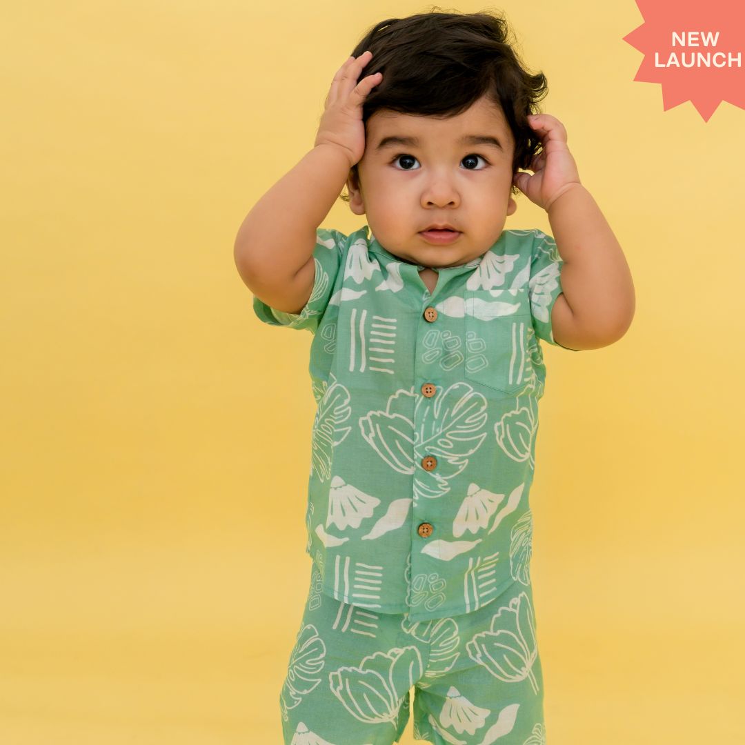 Urban Wild - Mulmul Cotton Coord Set