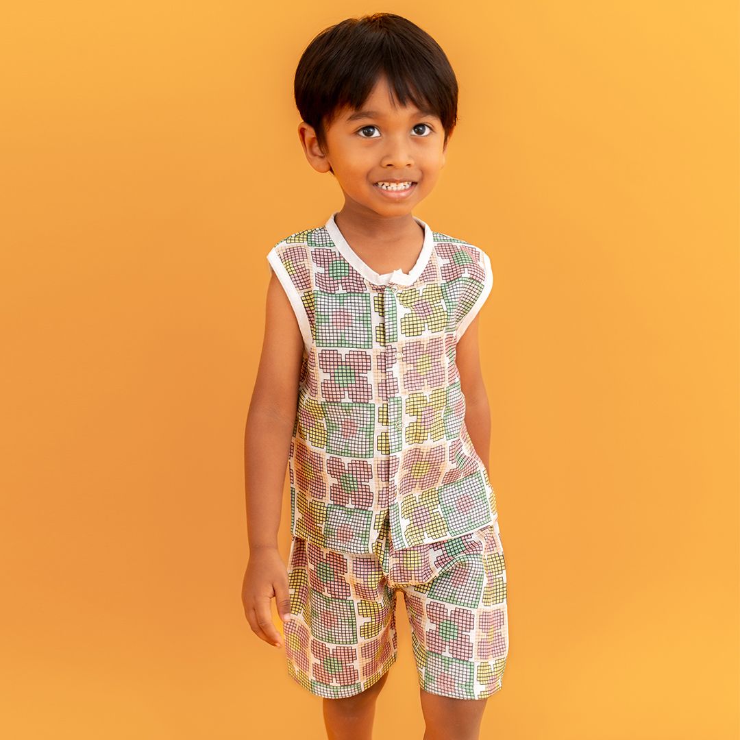 Toucan Punch - Muslin Jabla and Shorts for Babies and Toddlers