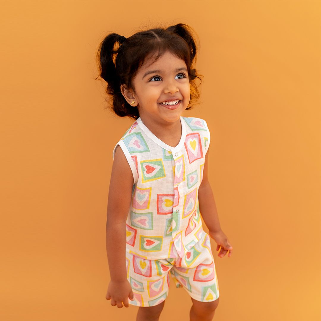 Toucan Punch - Muslin Jabla and Shorts for Babies and Toddlers