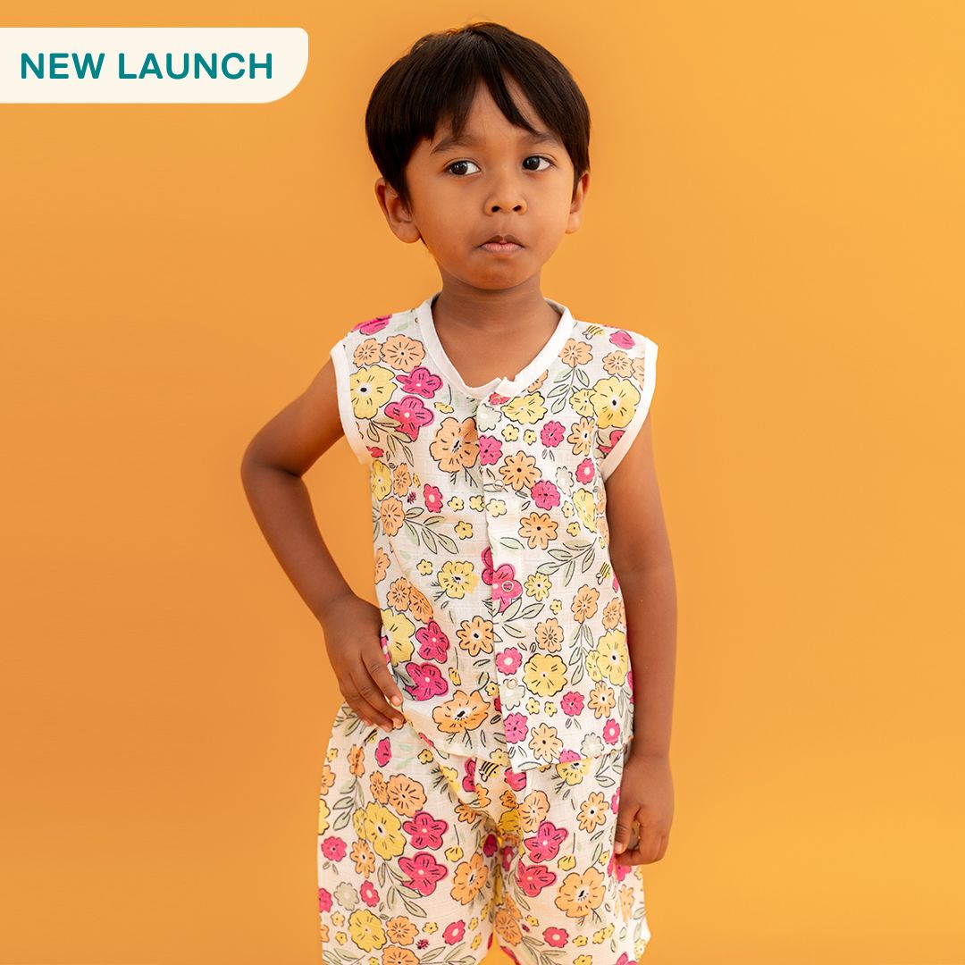 Toucan Punch - Muslin Jabla and Shorts for Babies and Toddlers