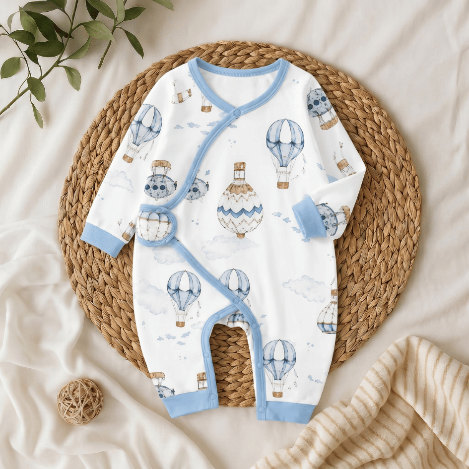 Cloud Cuddles - Cotton Bodysuit