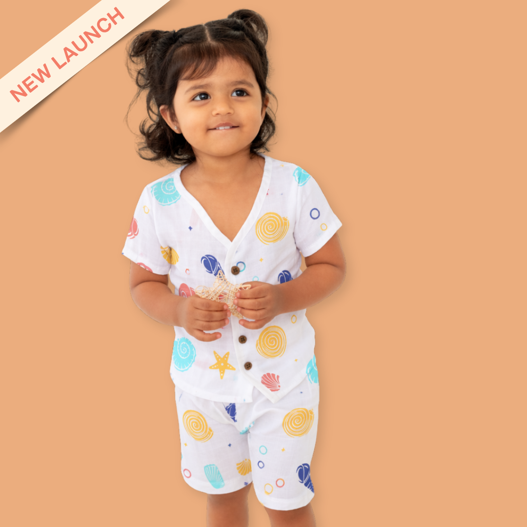 Little Wanderers - Muslin Top and Shorts