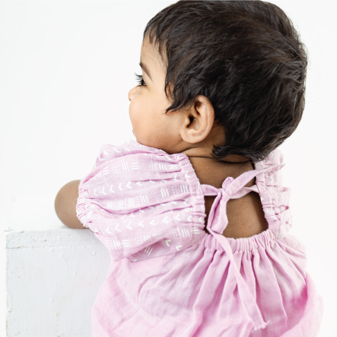 Puffed Co-ord sets for kids - Lilac