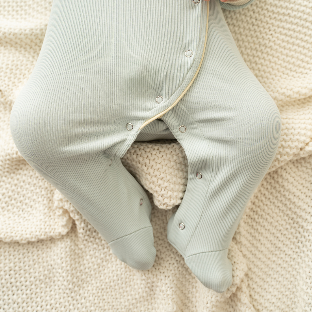 Matcha - Ribbed Modal Bodysuit