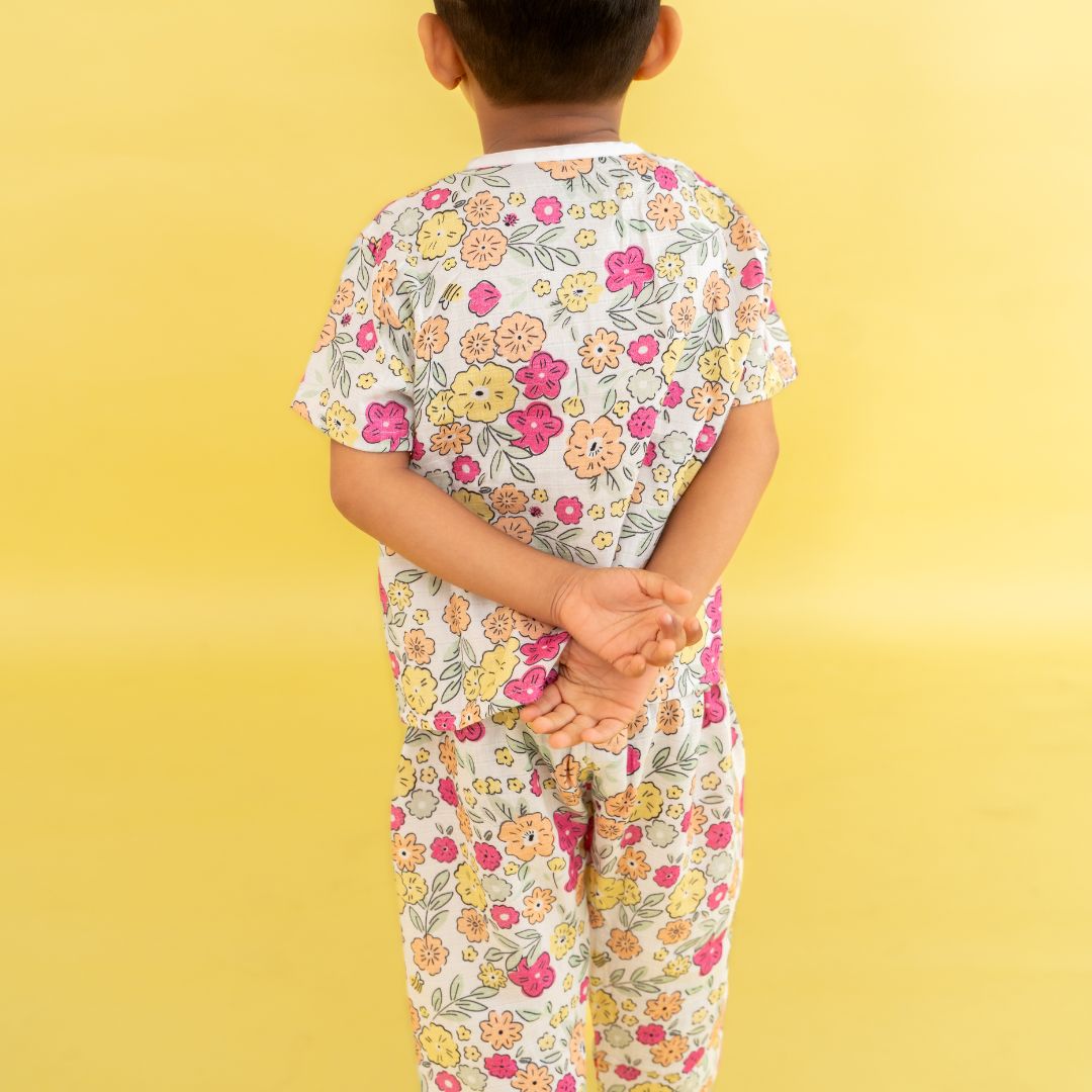 Toucan Punch - Muslin Sleep Suit for babies and kids (Unisex)