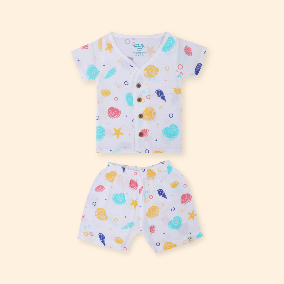 Little Wanderers - Muslin Top and Shorts