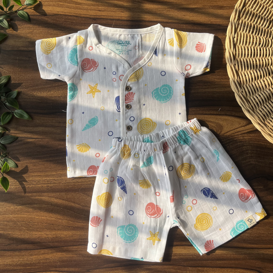 Little Wanderers - Muslin Top and Shorts