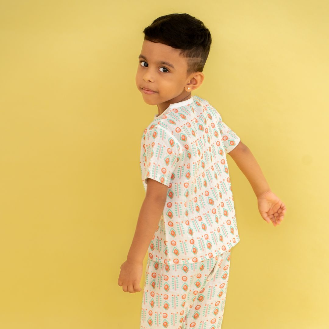 Toucan Punch - Muslin Sleep Suit for babies and kids (Unisex)