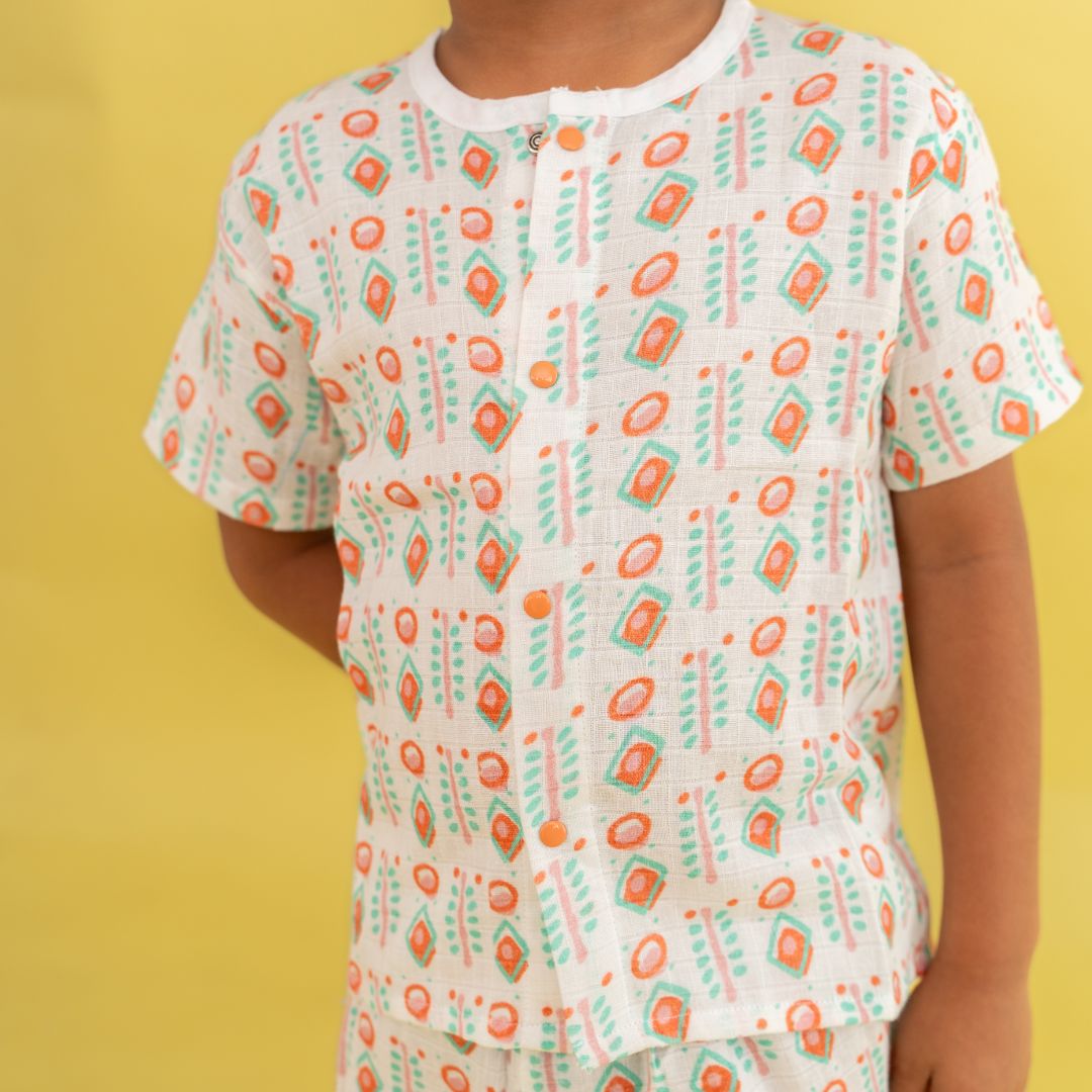 Toucan Punch - Muslin Sleep Suit for babies and kids (Unisex)