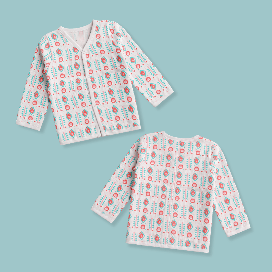 Muslin Full Sleeve Jabla Combo - Pack of 3