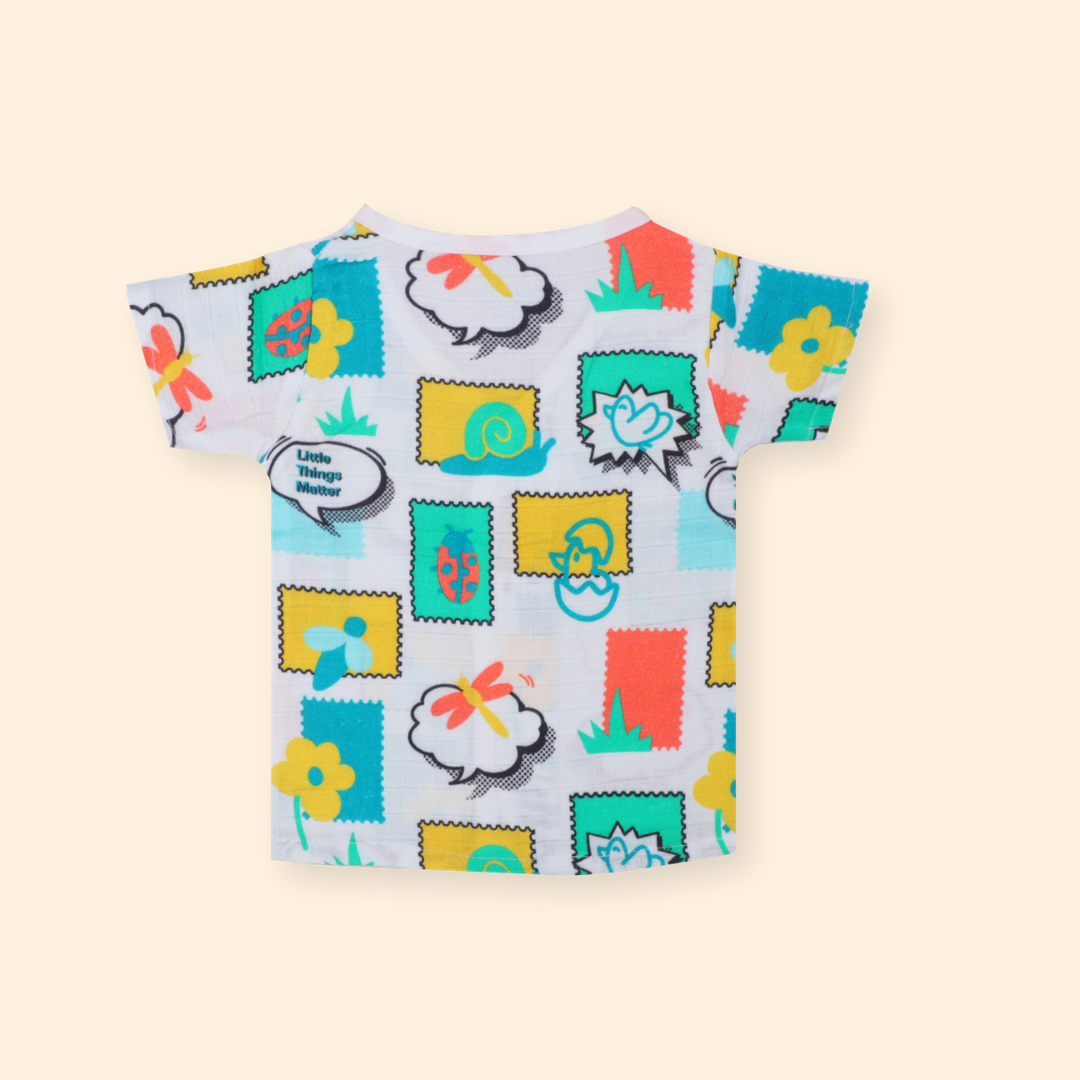 Little Wanderers - Muslin Top and Shorts