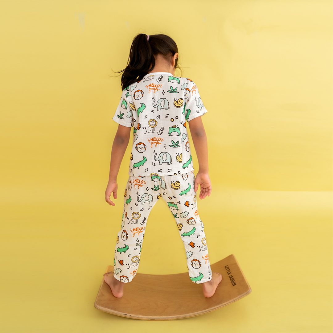 Toucan Punch - Muslin Sleep Suit for babies and kids (Unisex)