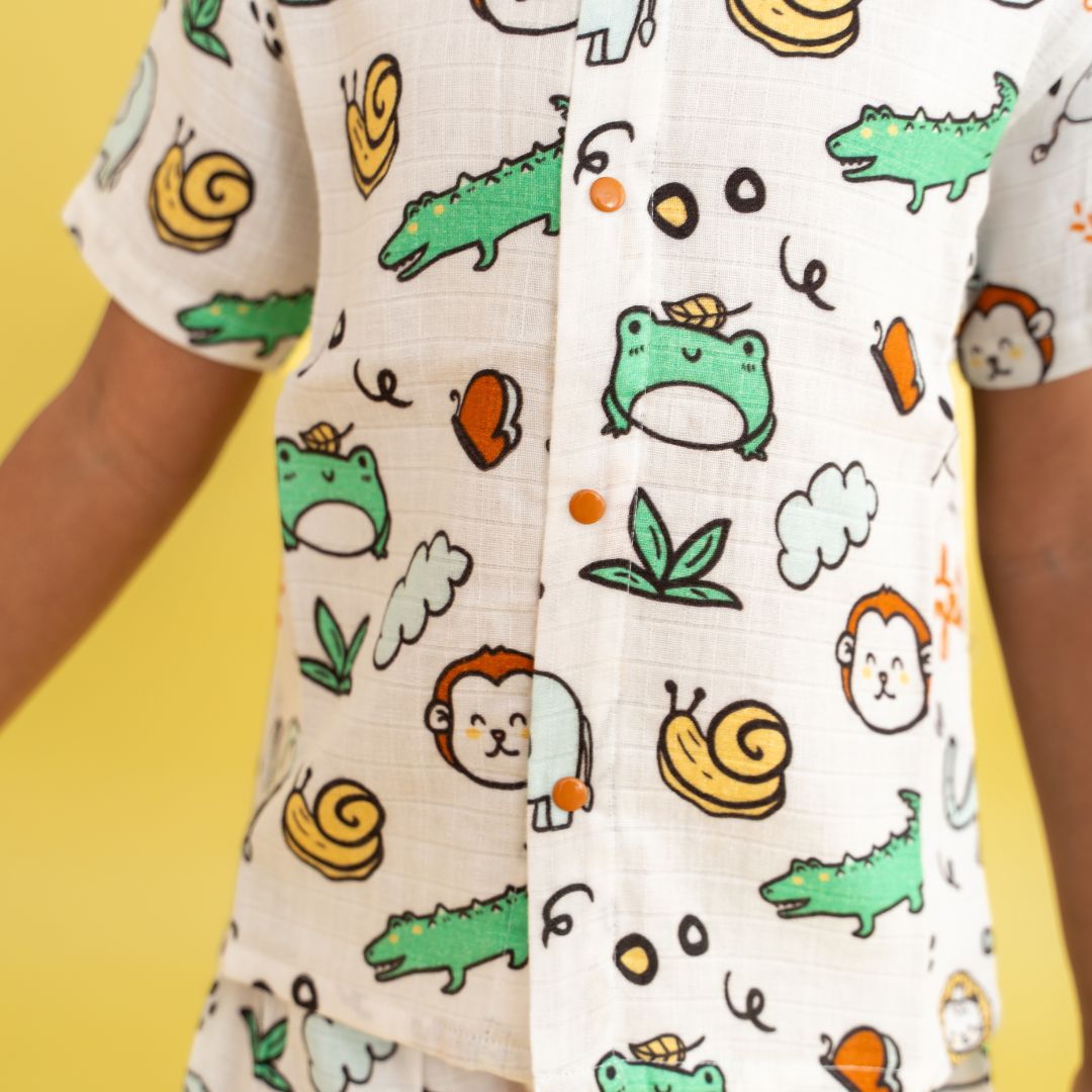Ikatlings - Muslin Sleep Suit for babies and kids (Unisex)