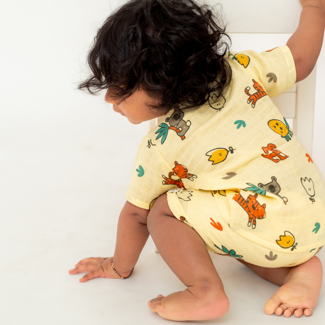 Little Wanderers - Muslin Top and Shorts