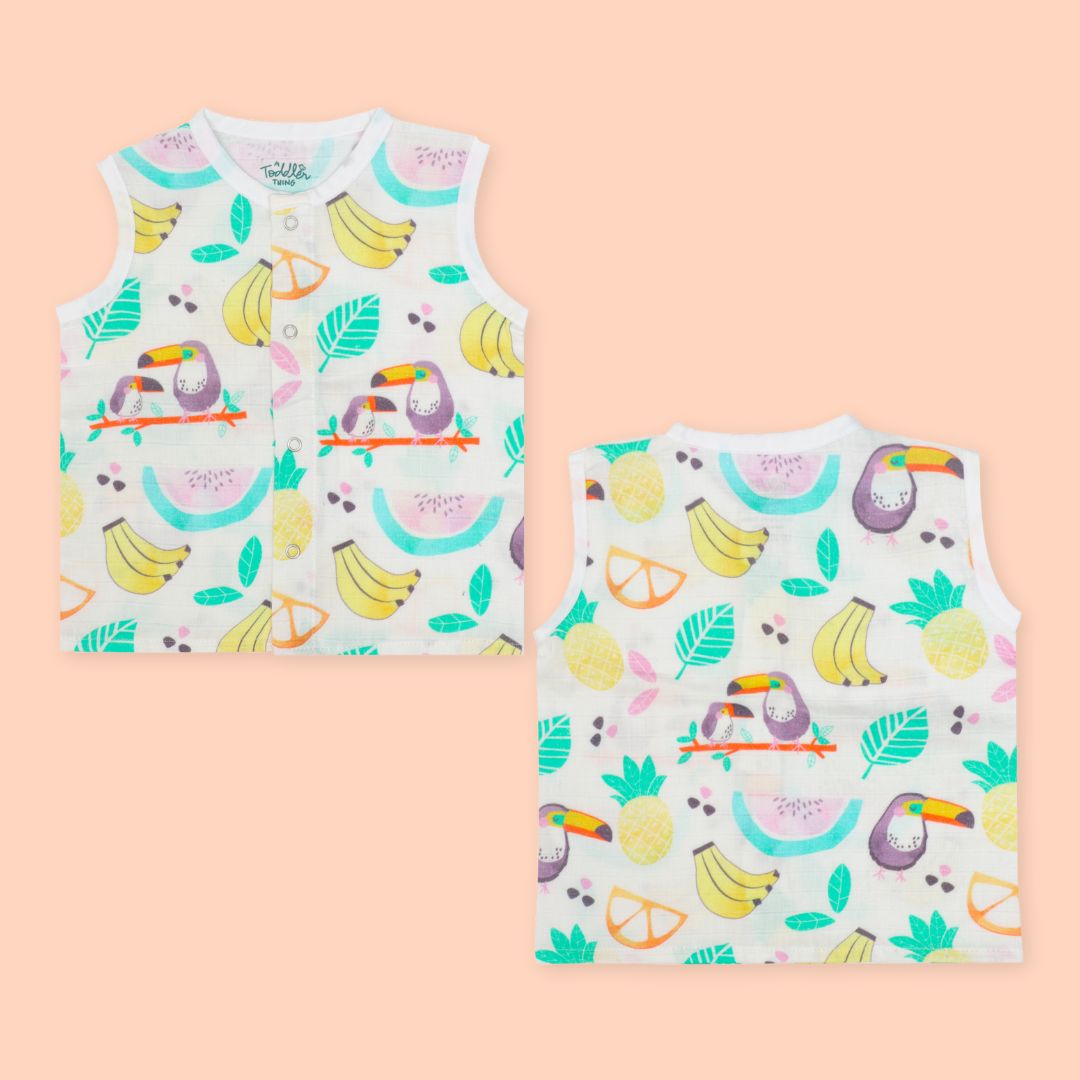 Special Edition - Muslin Jabla Button Type for Babies - Combo Packs