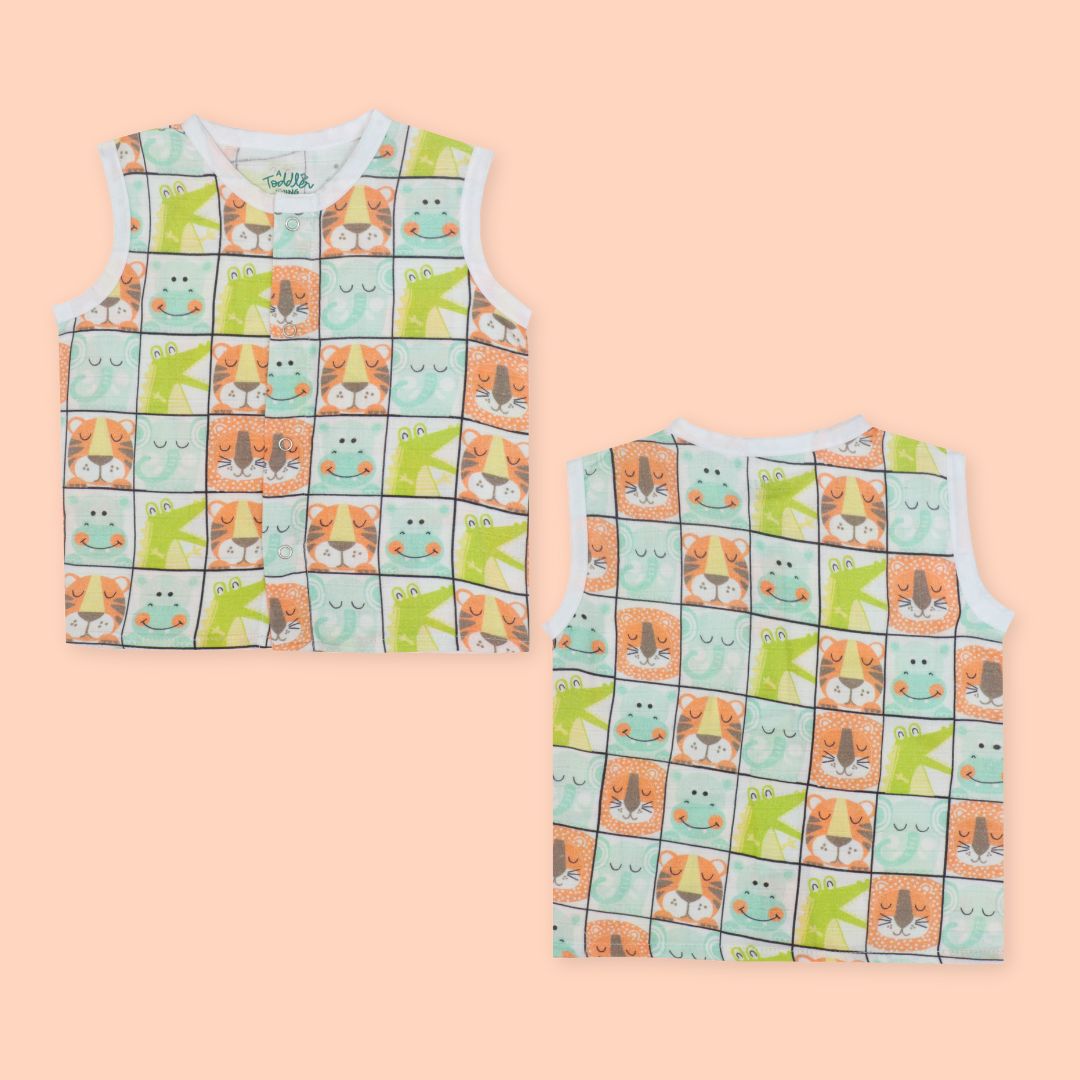 Special Edition - Muslin Jabla Button Type for Babies - Combo Packs