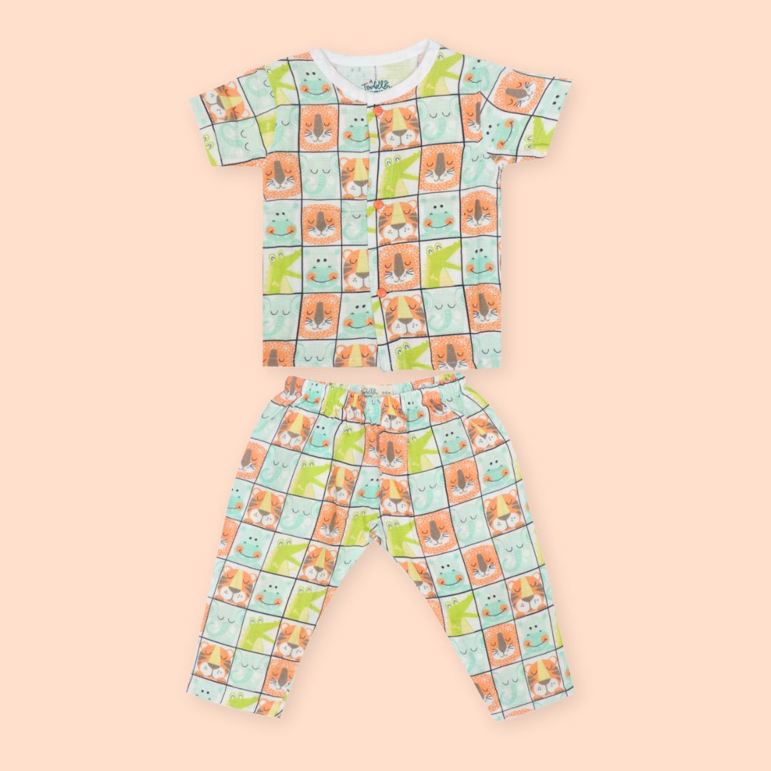 Ikatlings - Muslin Sleep Suit for babies and kids (Unisex)