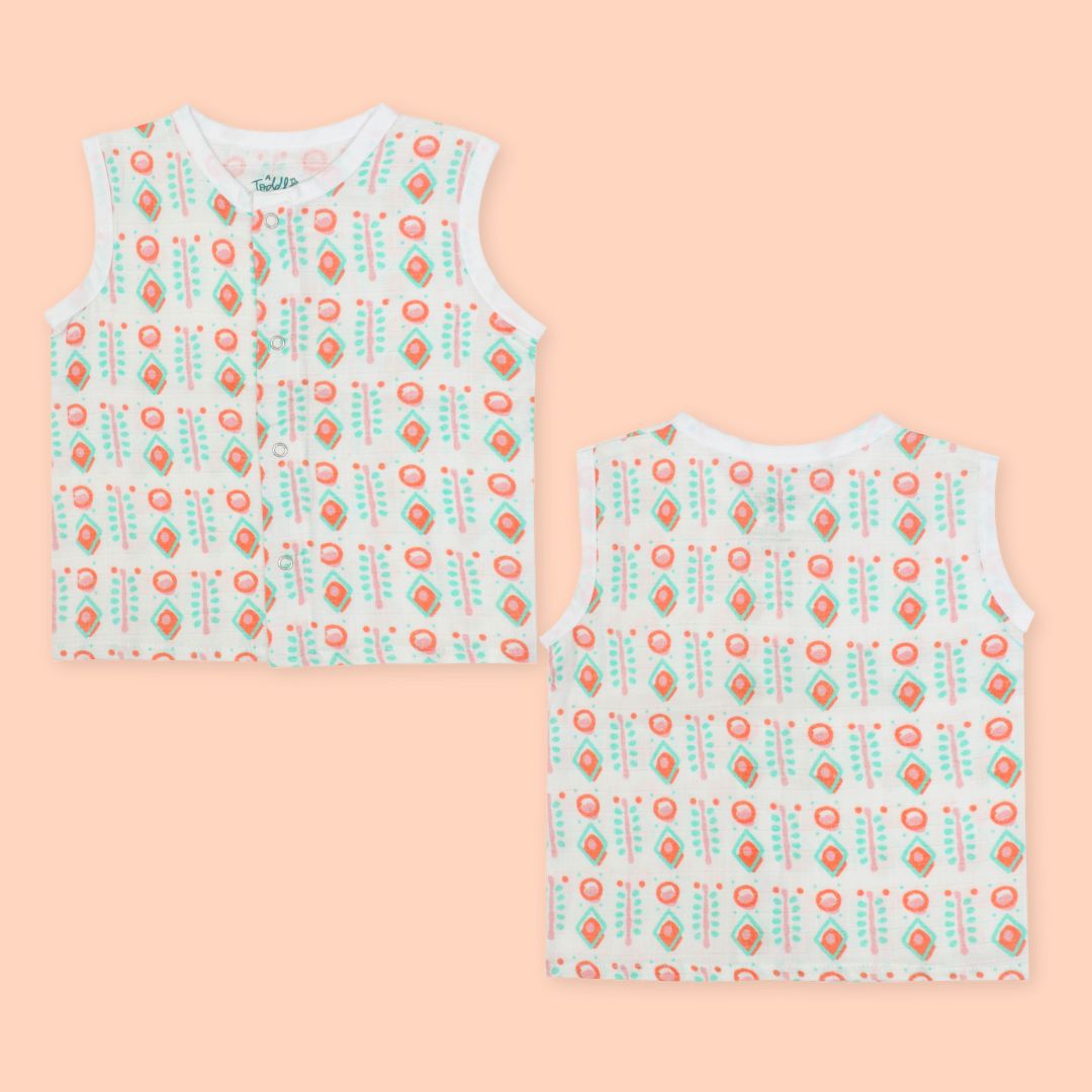 Special Edition - Muslin Jabla Button Type for Babies - Combo Packs