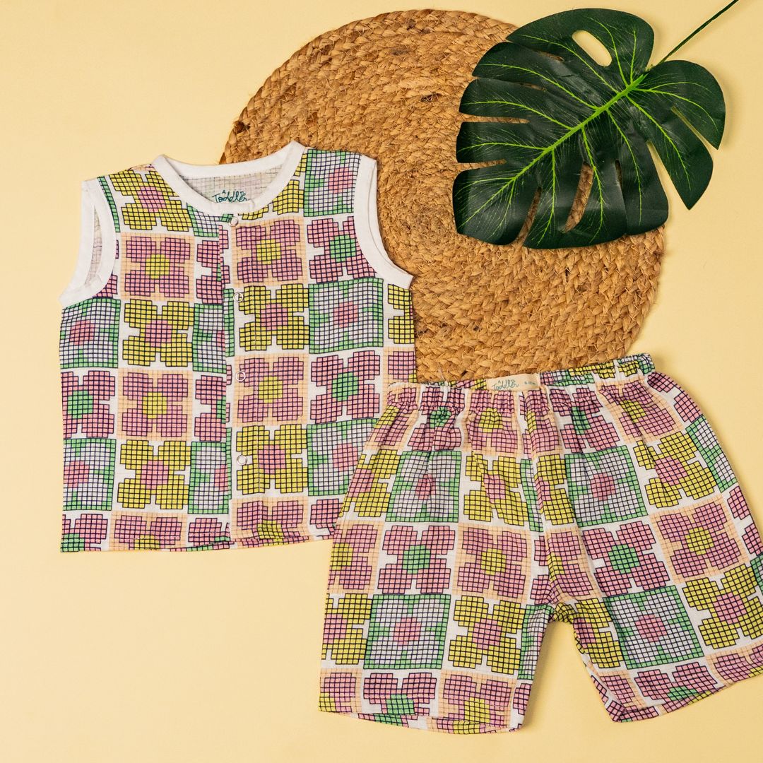 Toddler Tales- Muslin Jabla and Shorts for Babies and Toddlers