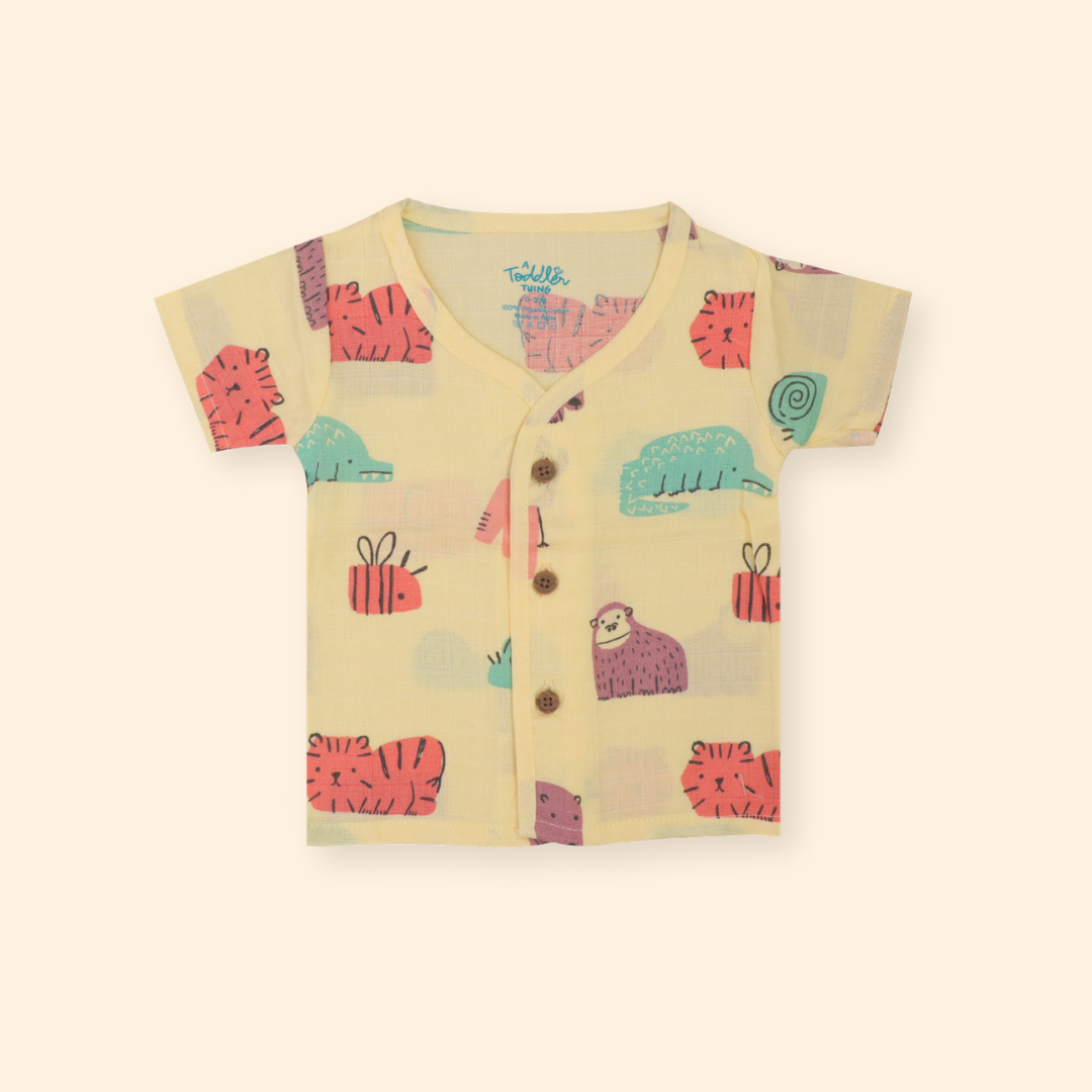 Little Wanderers - Muslin Top and Shorts