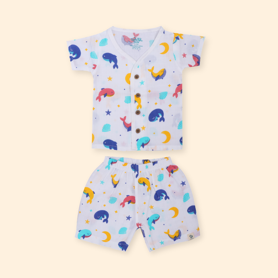 Little Wanderers - Muslin Top and Shorts