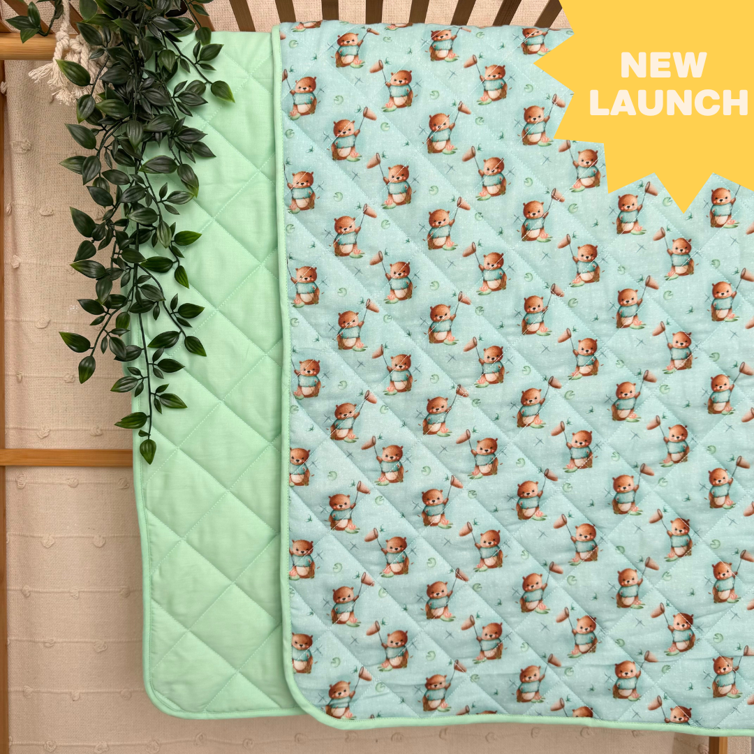 Wintertime Wonders - Muslin Quilt for newborn babies to 5 years