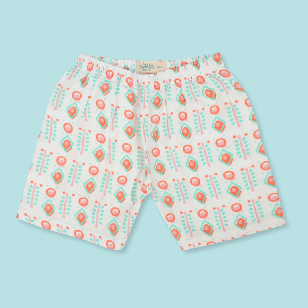 Toucan Punch - Muslin Jabla and Shorts for Babies and Toddlers