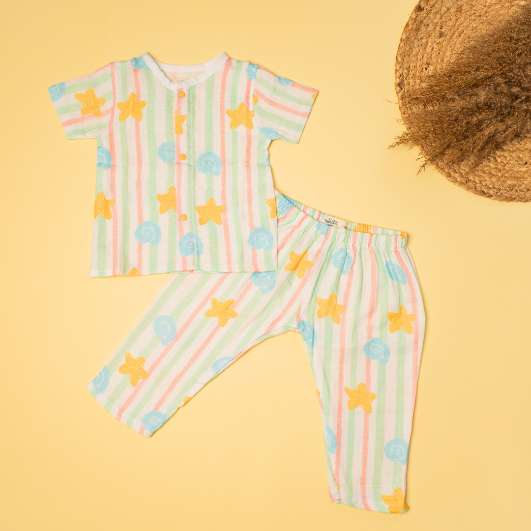 Ikatlings - Muslin Sleep Suit for babies and kids (Unisex)