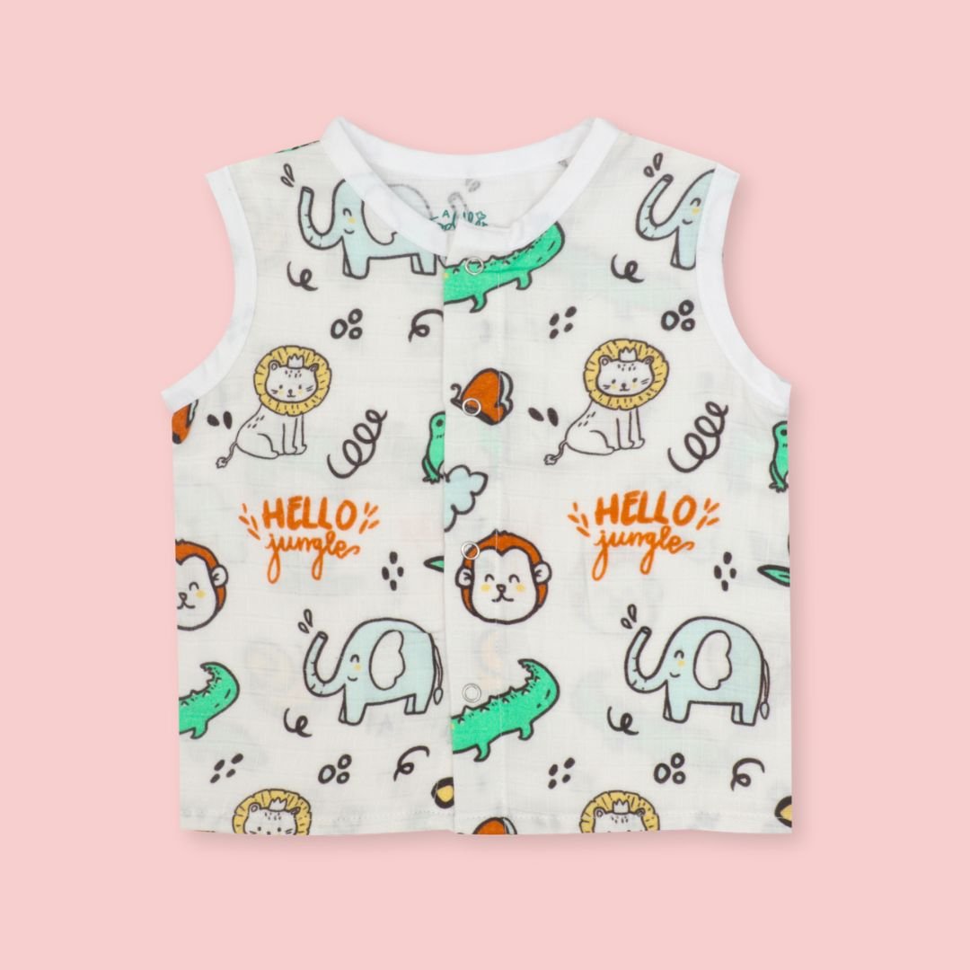 Toucan Punch - Muslin Jabla and Shorts for Babies and Toddlers