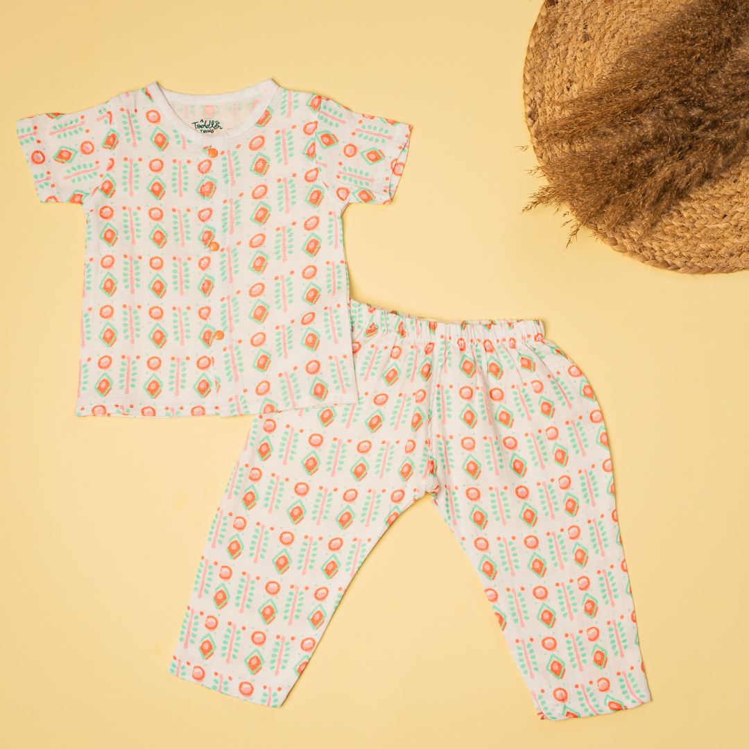 Lil Zoo Box - Muslin Sleep Suit for babies and kids (Unisex) - Pack of 3