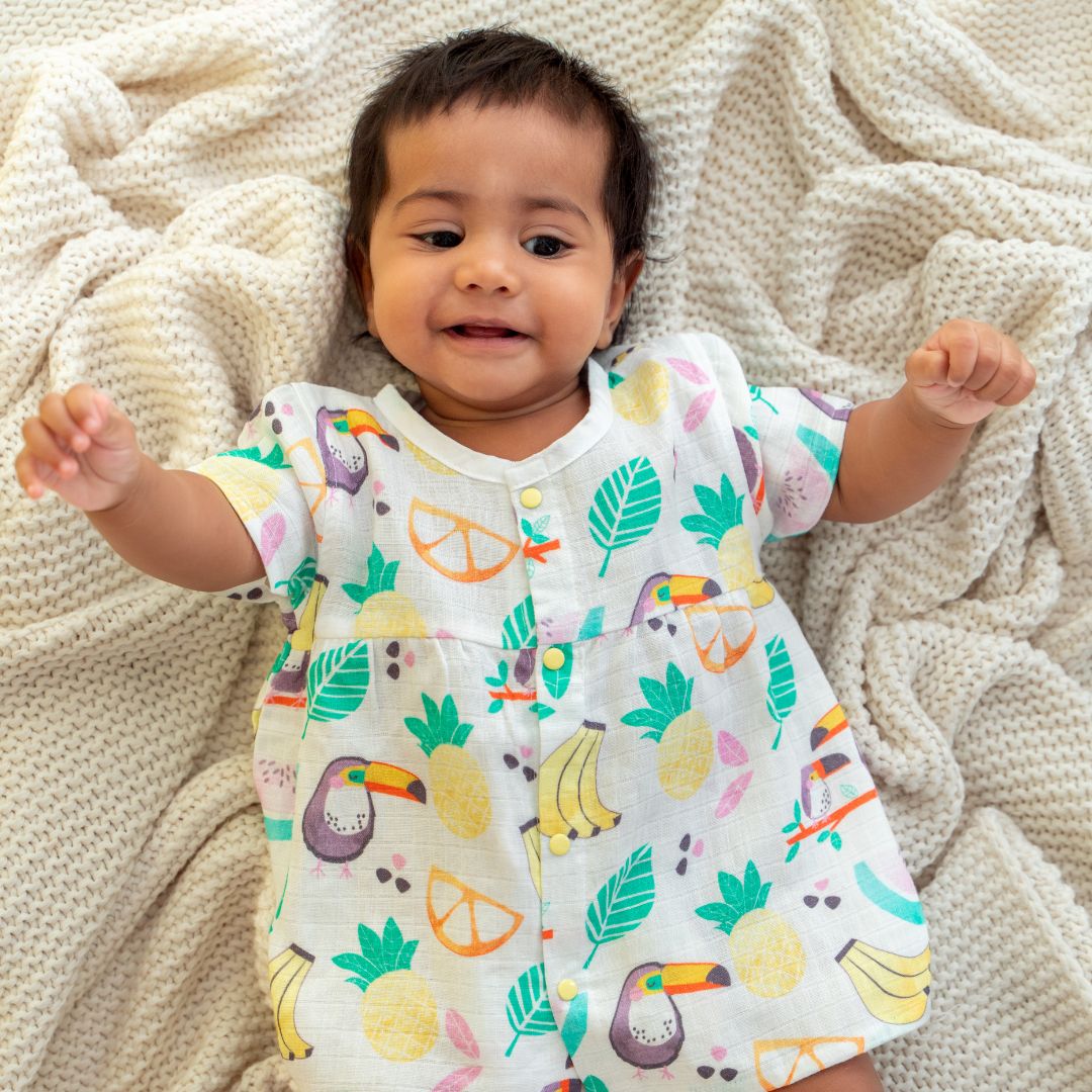 Toddler Tales - Muslin Button Frock