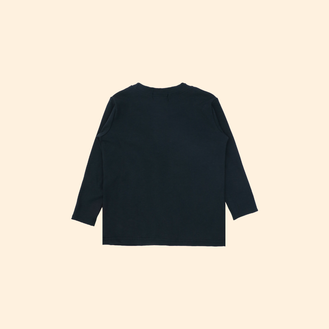 Cookie & Cream - Ribbed Modal Full Sleeve Top and Pant