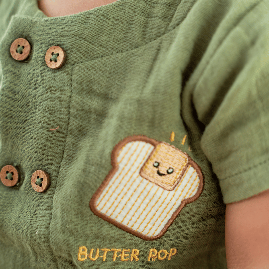 Rusty Prickle - Crinkled Muslin Co-ord Set