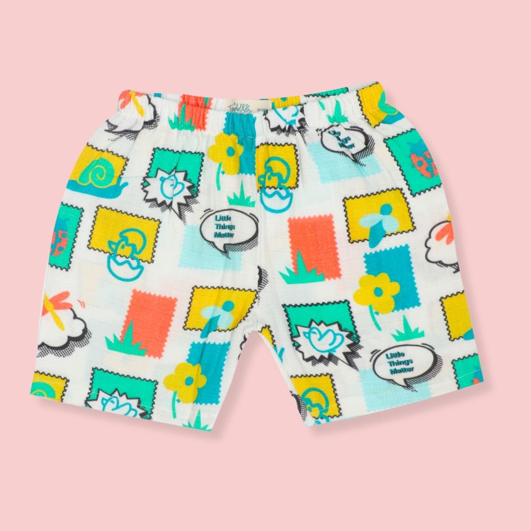 Toucan Punch - Muslin Jabla and Shorts for Babies and Toddlers