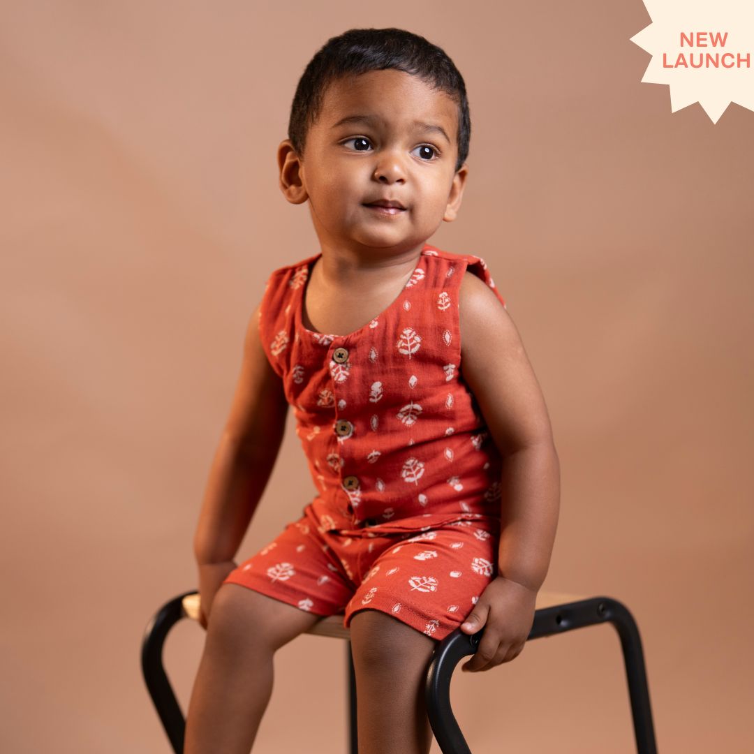 Tiny Wheel - Muslin Jabla and Shorts for Babies and Toddlers