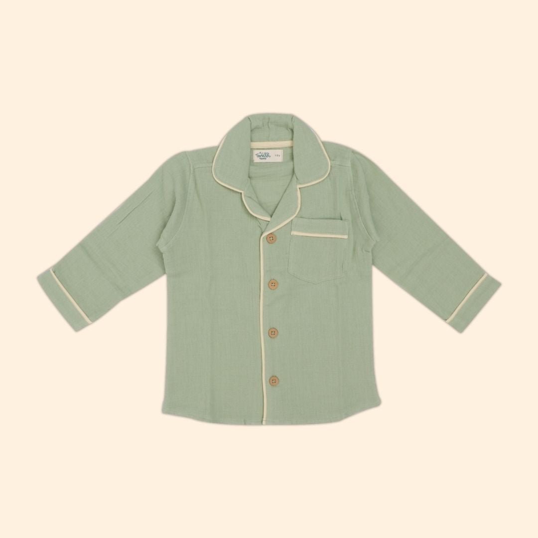 Sprout Hug - Crinkled Muslin Sleepsuit Pack of 2