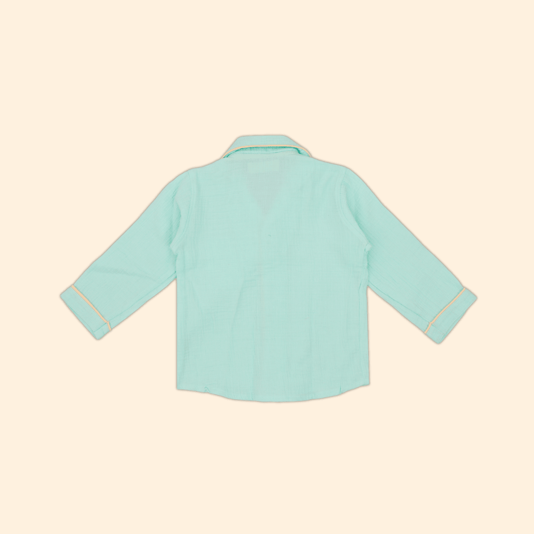 Sprout Hug - Crinkled Muslin Sleepsuit Pack of 2