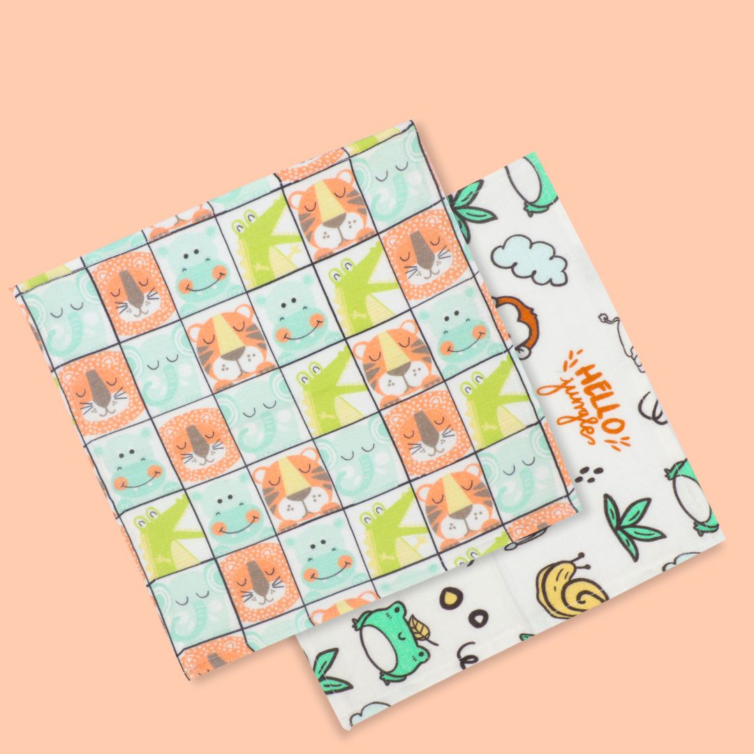 Beaky Stripes - Muslin 10 Piece Combo Pack (0-3M)