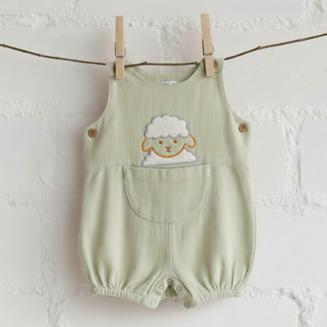 Bellow - Crinkled Muslin Romper Pack of 2